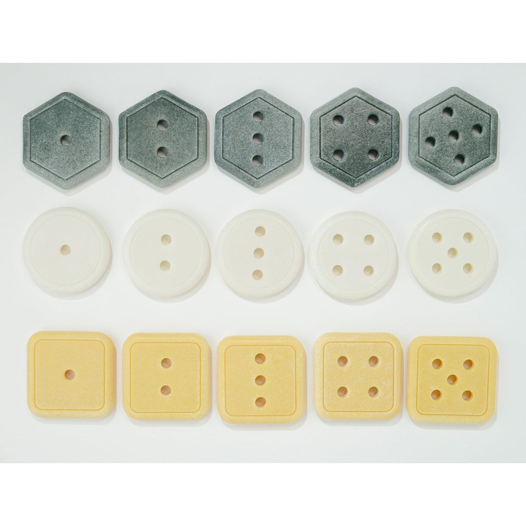 Yellow Door Count & Thread Stones - Educational Number and Shape Sorting Toy