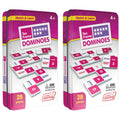 Junior Learning Ten Frames Dominoes - Educational Game for Kids - 28 Pieces