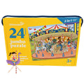 Upbounders Joyful Carousel Animals Puzzle - Educational Toy for Ages 3-5