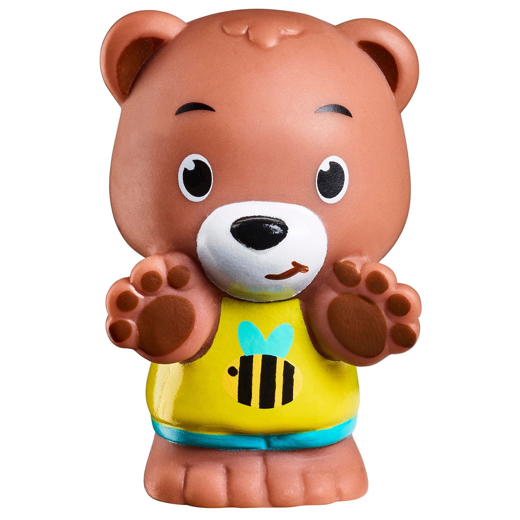 Timber Tots Plush Family Set: 4 Vibrant Bear Characters
