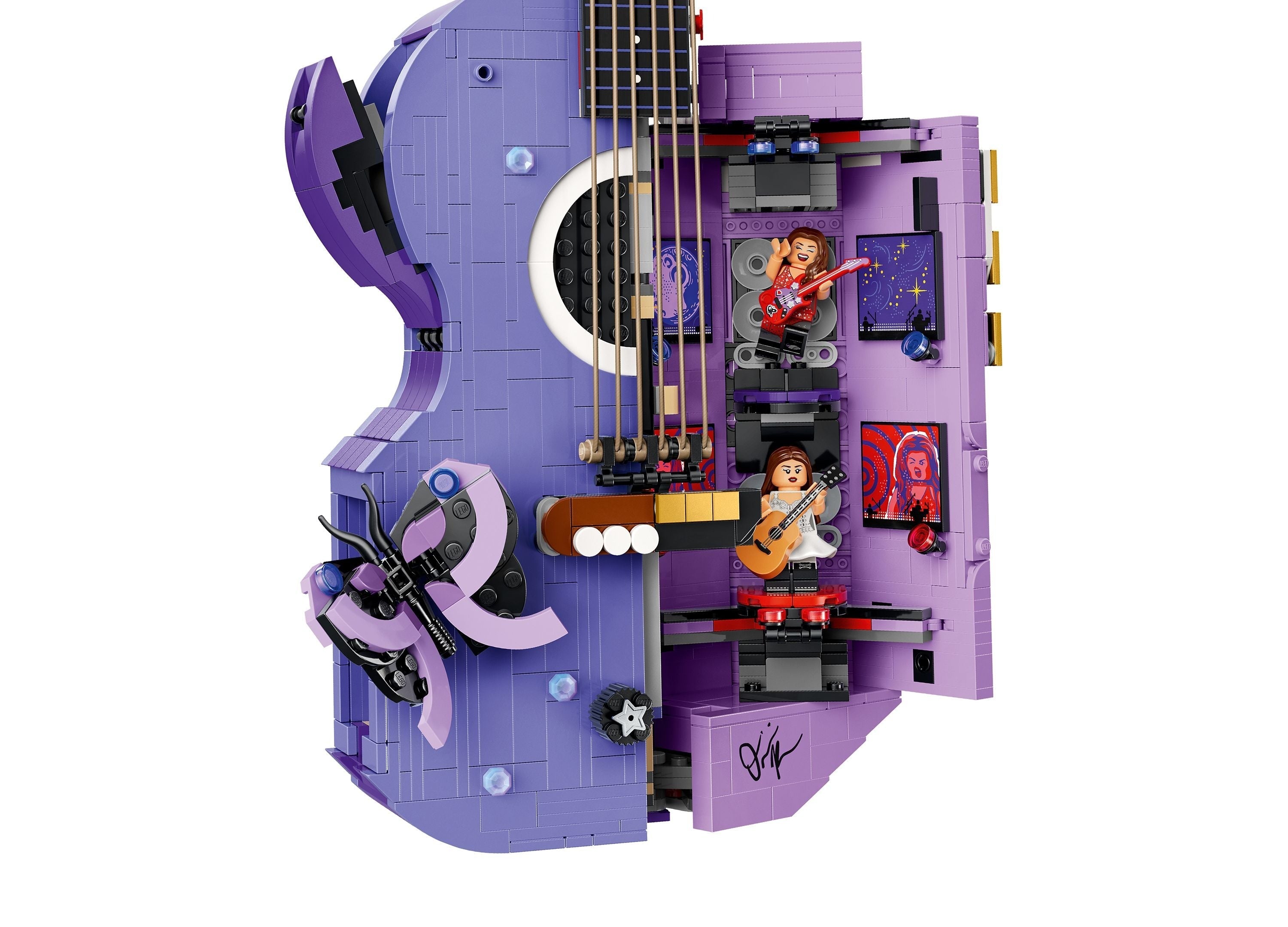 LEGO Olivia Rodrigo Dual Guitar 1228-Piece Collector's Building Set