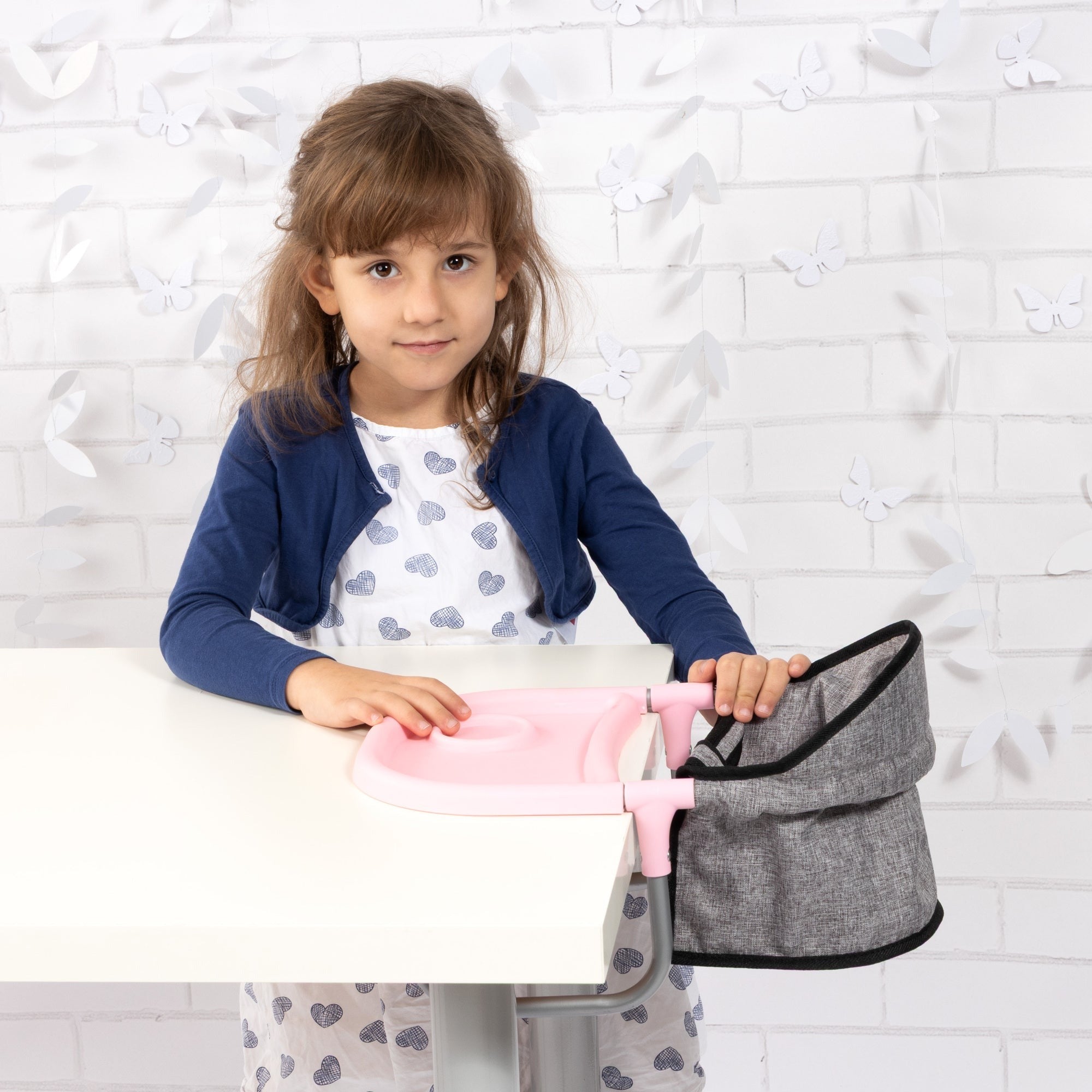 Bayer Design Doll Table Seat With Tray And Cup Holder