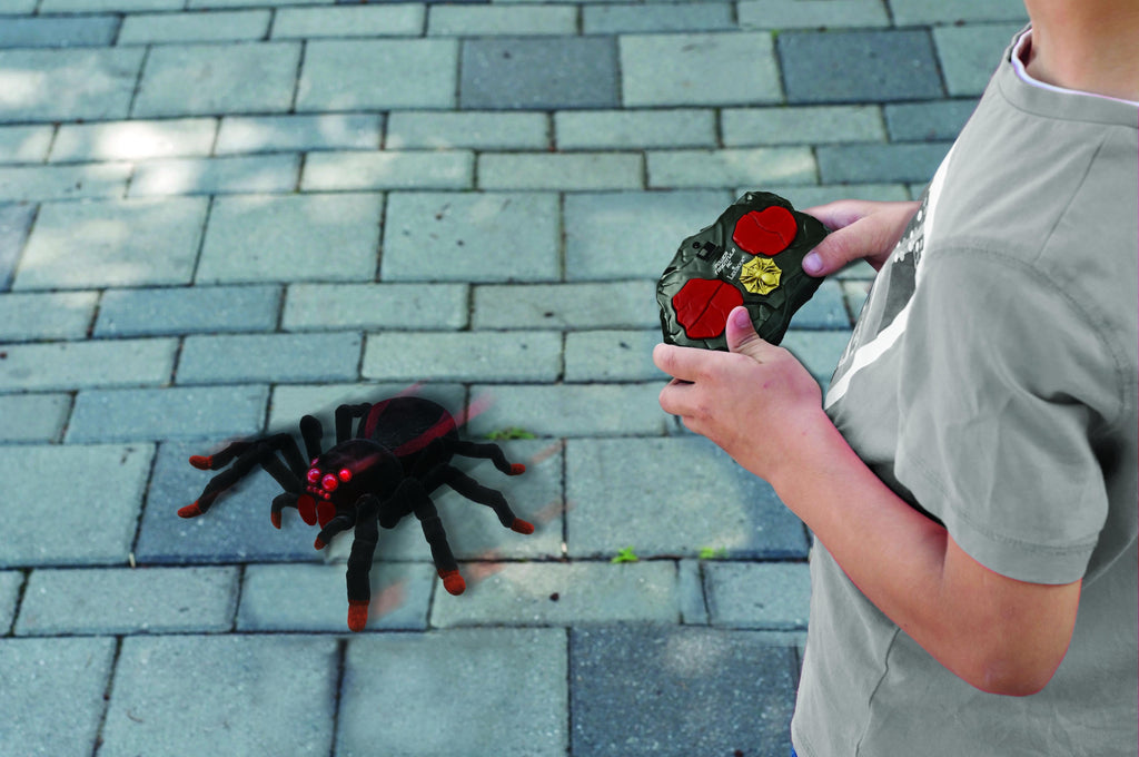 Lexibook Realistic Tarantula - Remote Controlled Spider with Light Effects - Black