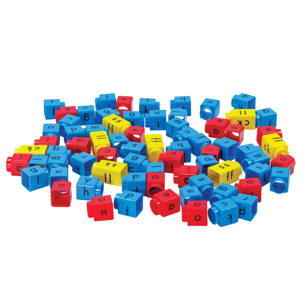 Junior Learning Rainbow Phonics Blox - CVC Word Building - Phase 2 for Kids 4+