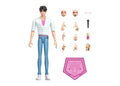 KPop Demon Hunters Jinu 6.7-Inch Action Figure with Interchangeable Hands and Faces