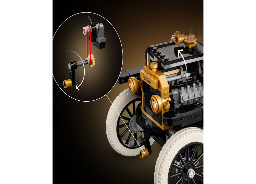 LEGO Icons Ford Model T Vintage Car Building Set - 1060 Pieces