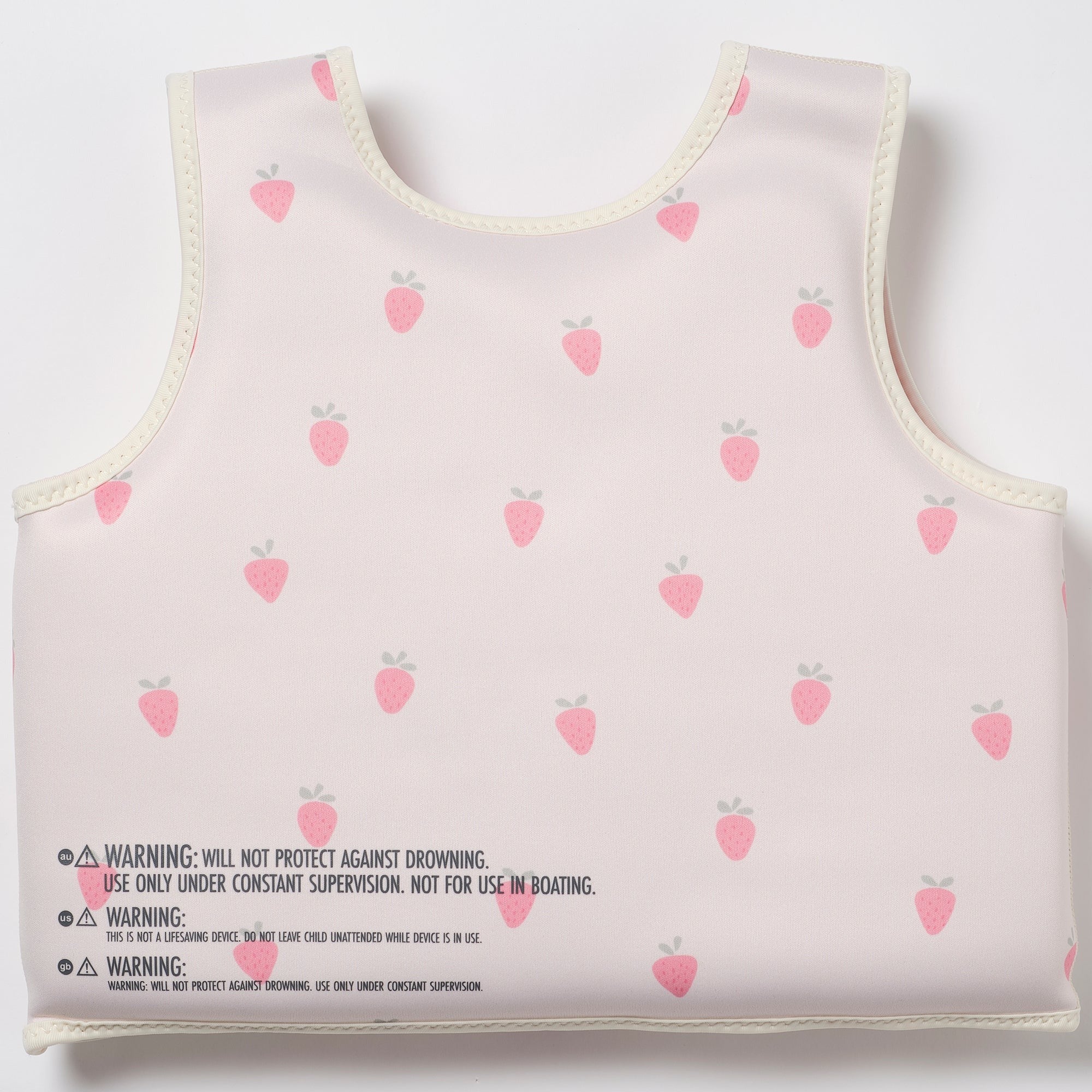 Sunnylife Strawberry Sunshine Swim Vest With Adjustable Safety Strap