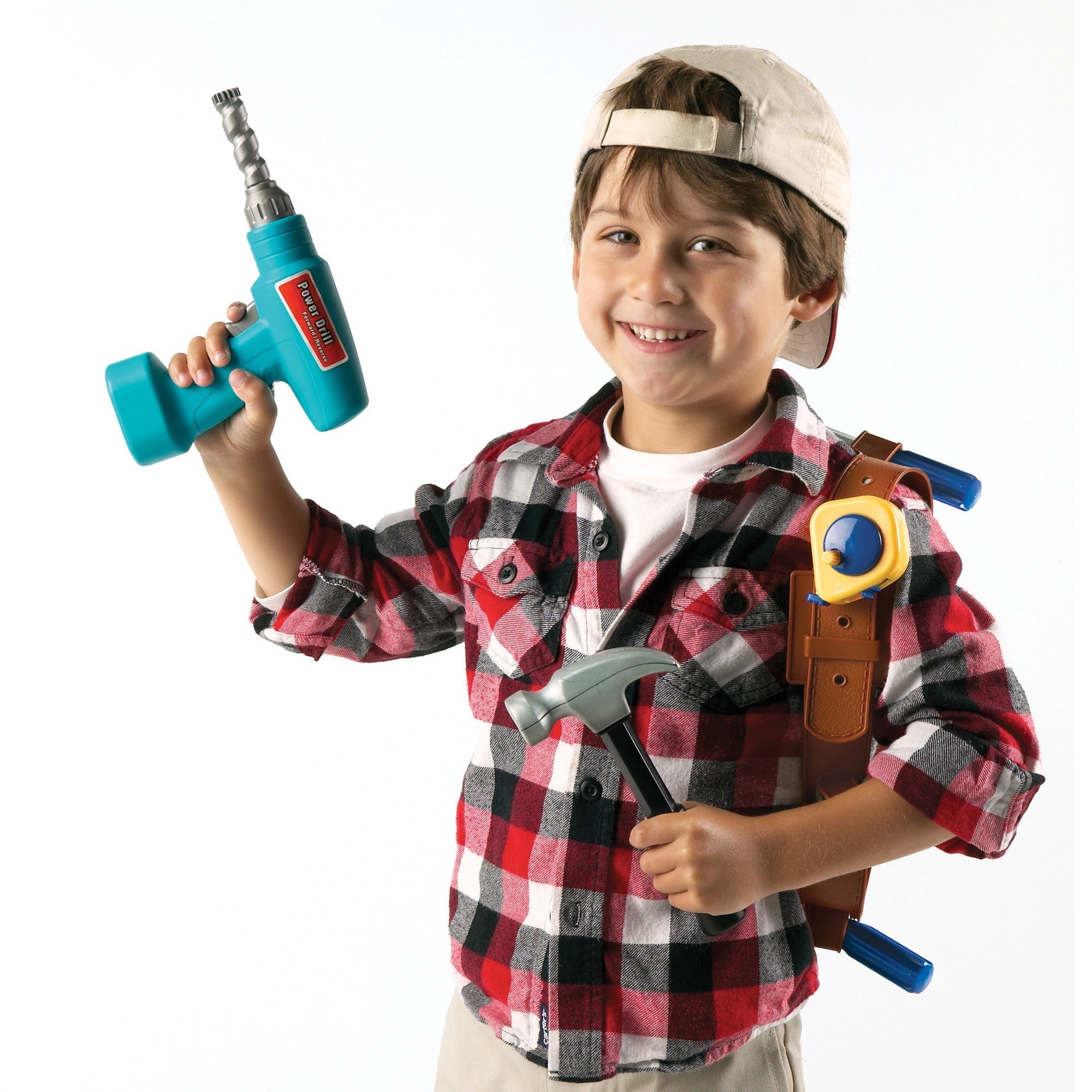 Learning Resources 20-Piece Pretend & Play Work Belt Tool Set