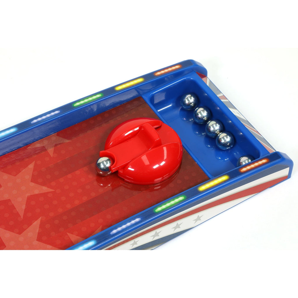Retro Arcade Electronic Alley-Ball Tabletop Game With LED Scoreboard