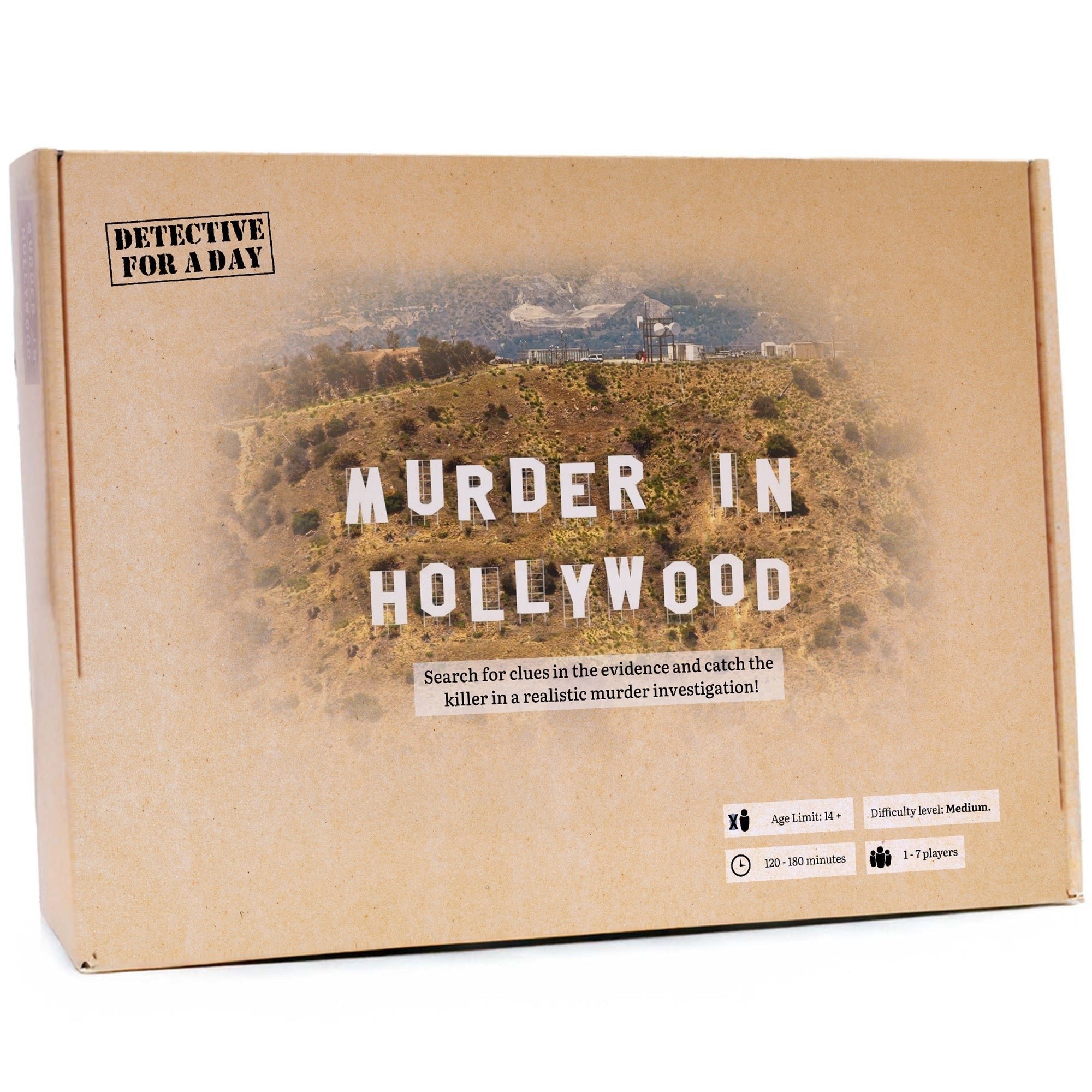 Detective For A Day: The Hollywood Murder Interactive Crime Party Game