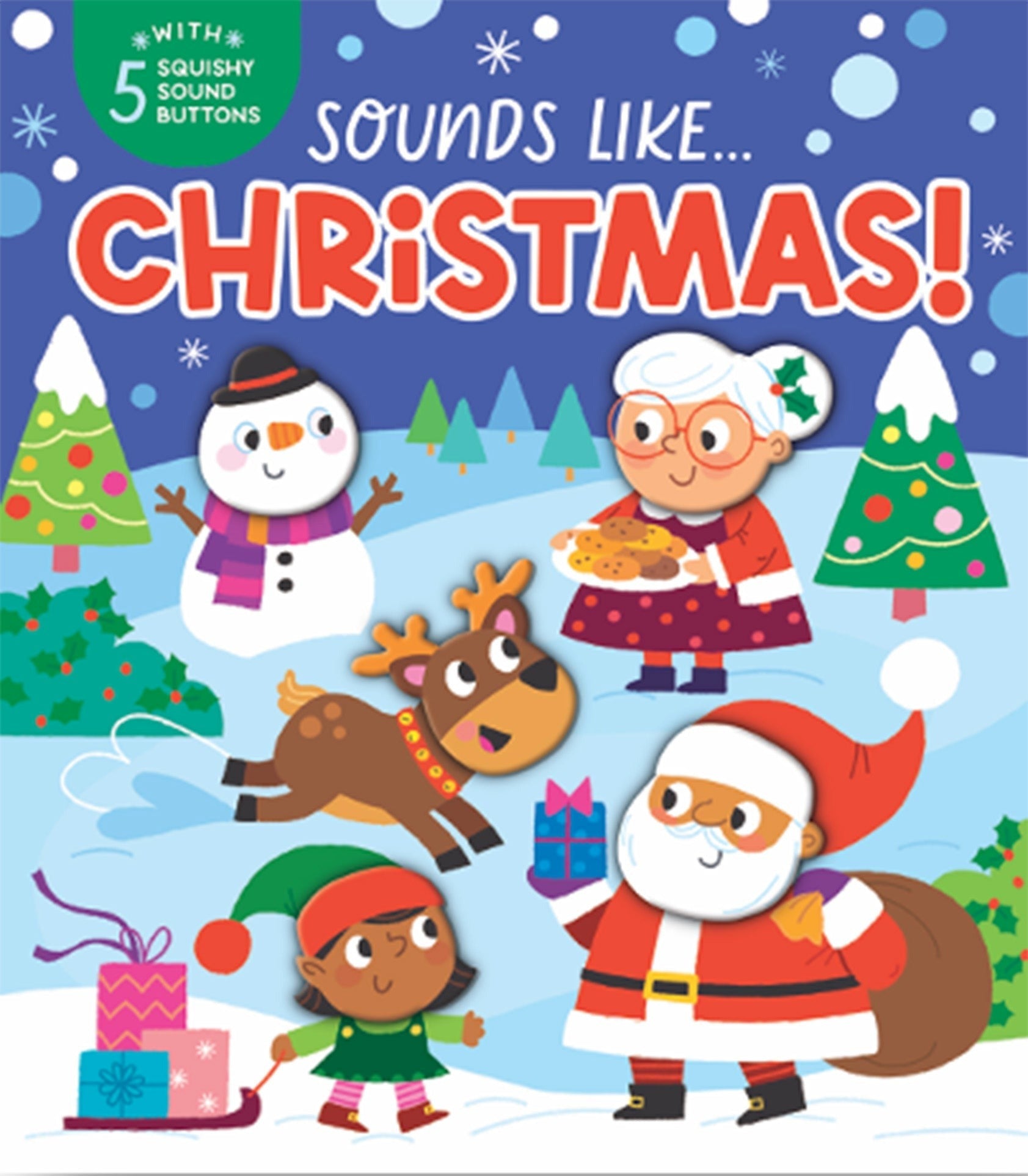 Sounds Like Christmas Interactive Sound Book With 5 Squishy Buttons