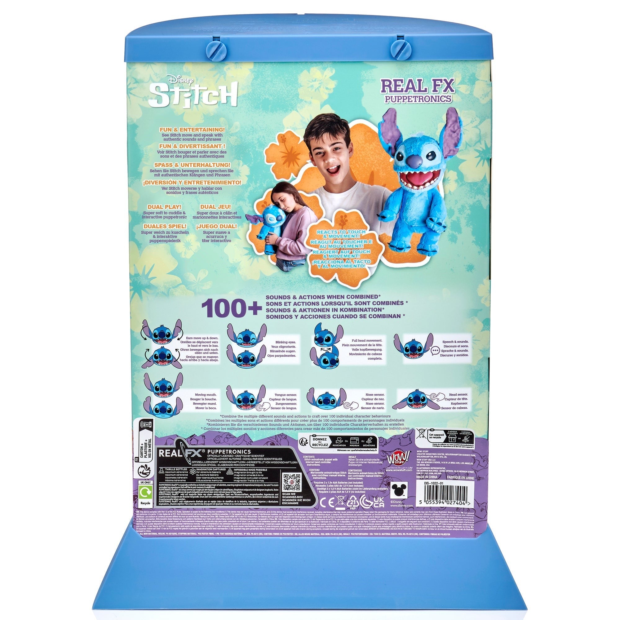 Disney RealFX Stitch First Edition 18-Inch Animatronic Puppet