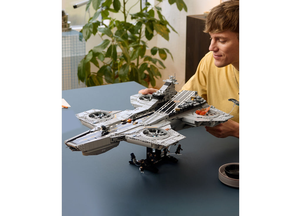 LEGO Marvel S.H.I.E.L.D. Helicarrier Building Set, 3,057 Pieces