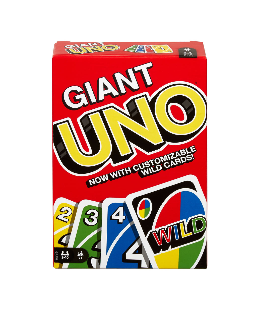 Giant UNO Card Game - Oversized Family Fun Deck