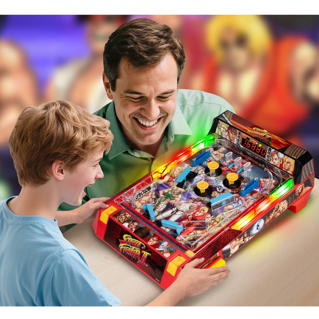 Street Fighter II Tabletop Pinball Arcade Game