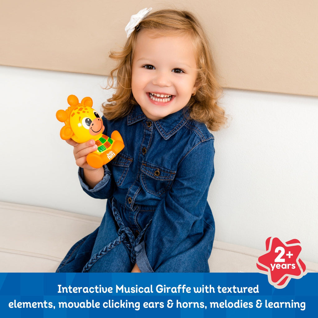 Kids Hits Babykins Giraffe Interactive Lights & Sounds Musical Toy
