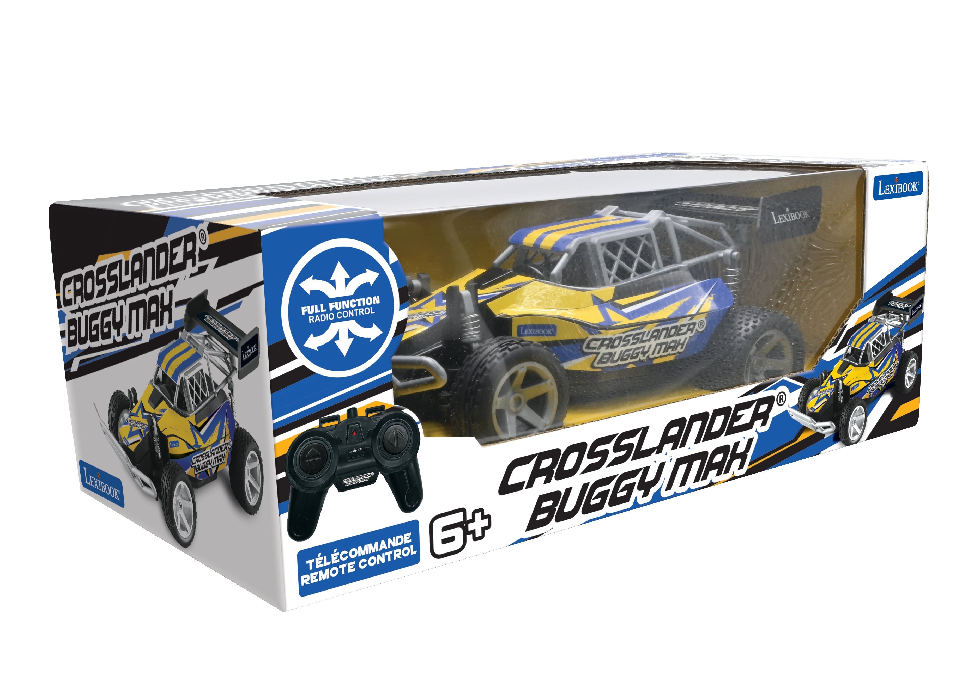 LEXIBOOK Crosslander® BUGGY MAX - Rechargeable Buggy Car with remote control