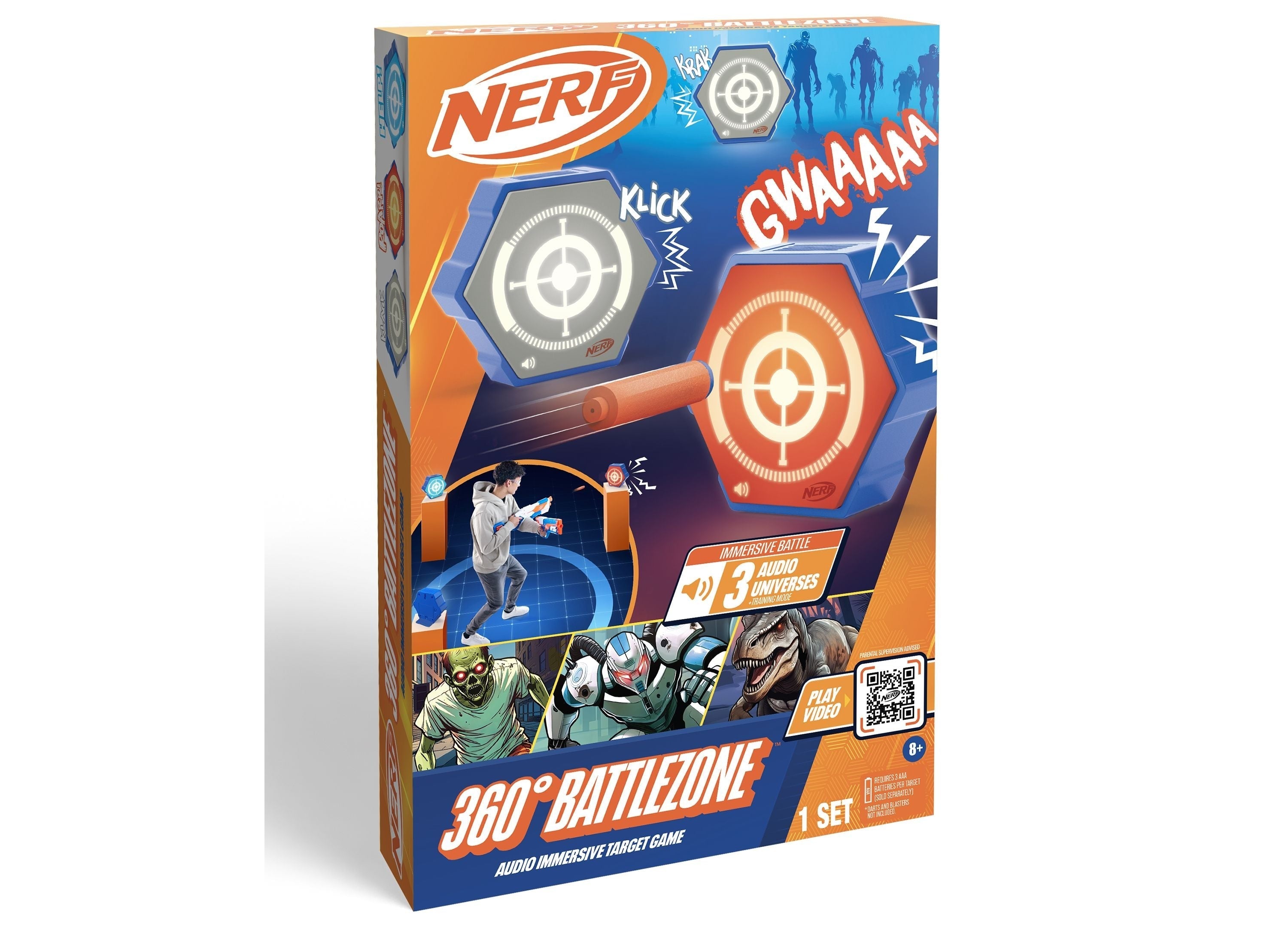 Nerf 360 Battlezone SurroundFX Battlefield - Interactive Playset