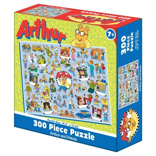 Arthur Character Collage Jigsaw Puzzle - 300 pc