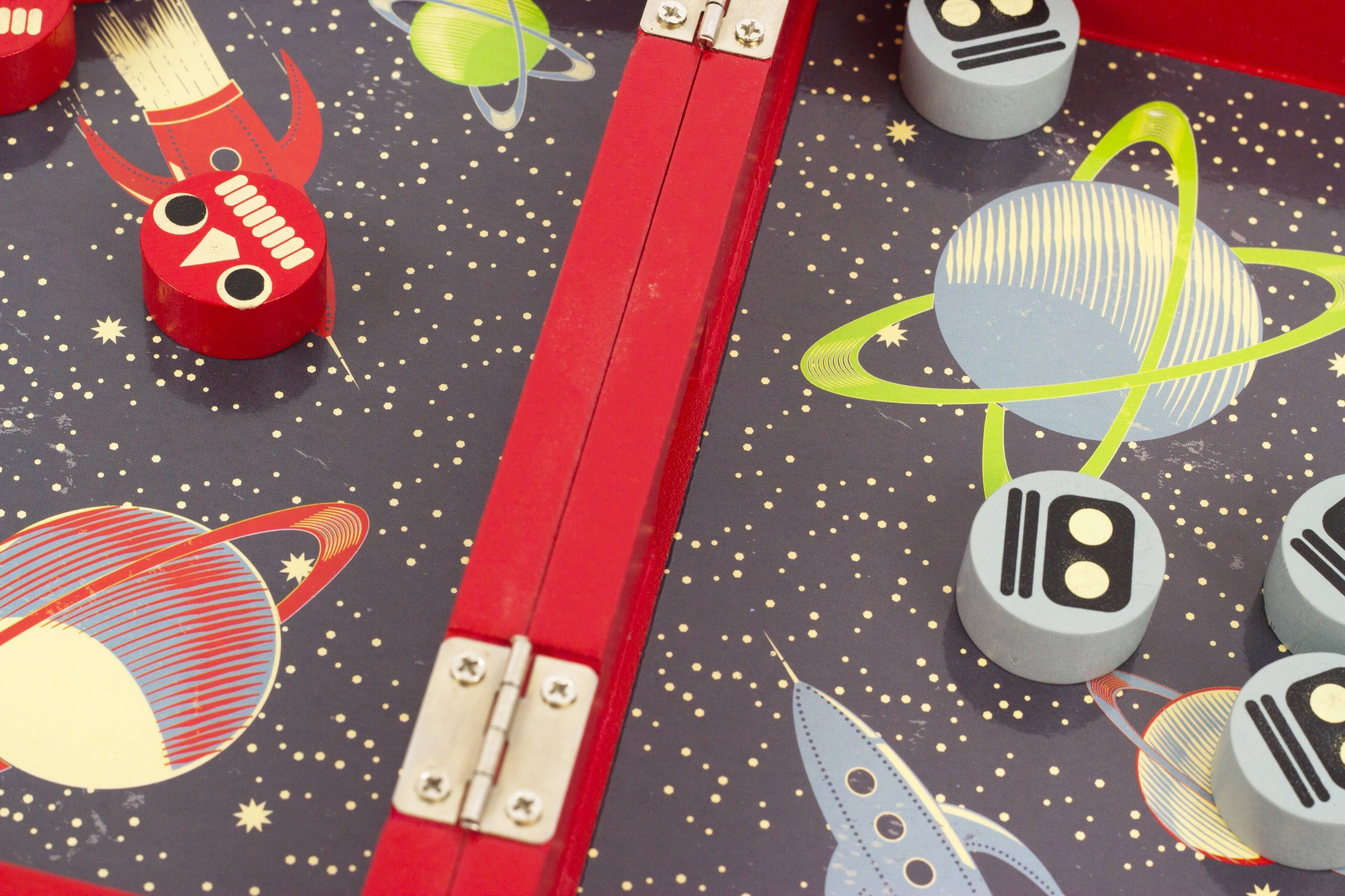 Professor Puzzle Space Robot Rampage - 2-Player Tabletop Game