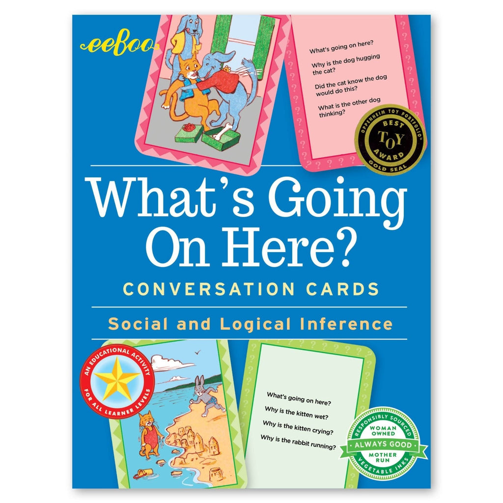 Conversation Cards: Social Literacy Edition Interactive Card Game