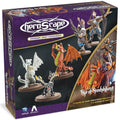 Heroscape Greatbow Archers & Scions Of Icaria Army Expansion - 5 Assembled Unpainted Miniatures