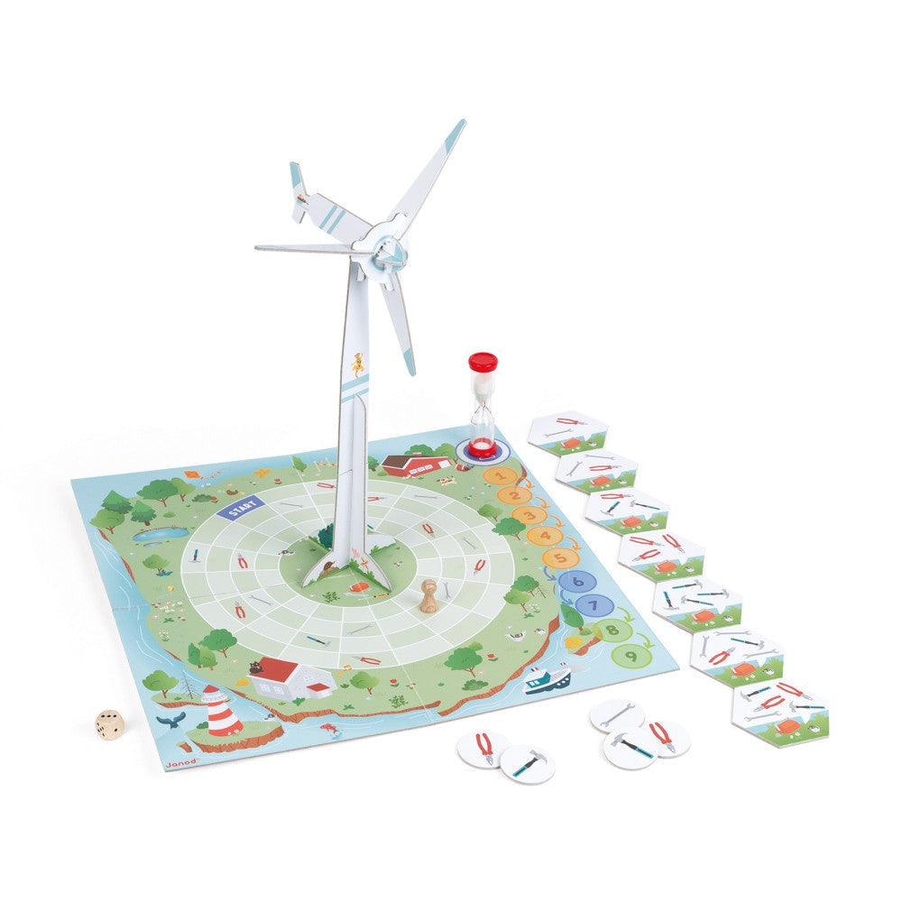 Janod WWF Wind Turbine Cooperative Building Game