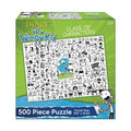 Diary of a Wimpy Kid Class Characters Jigsaw Puzzle - 500 pc