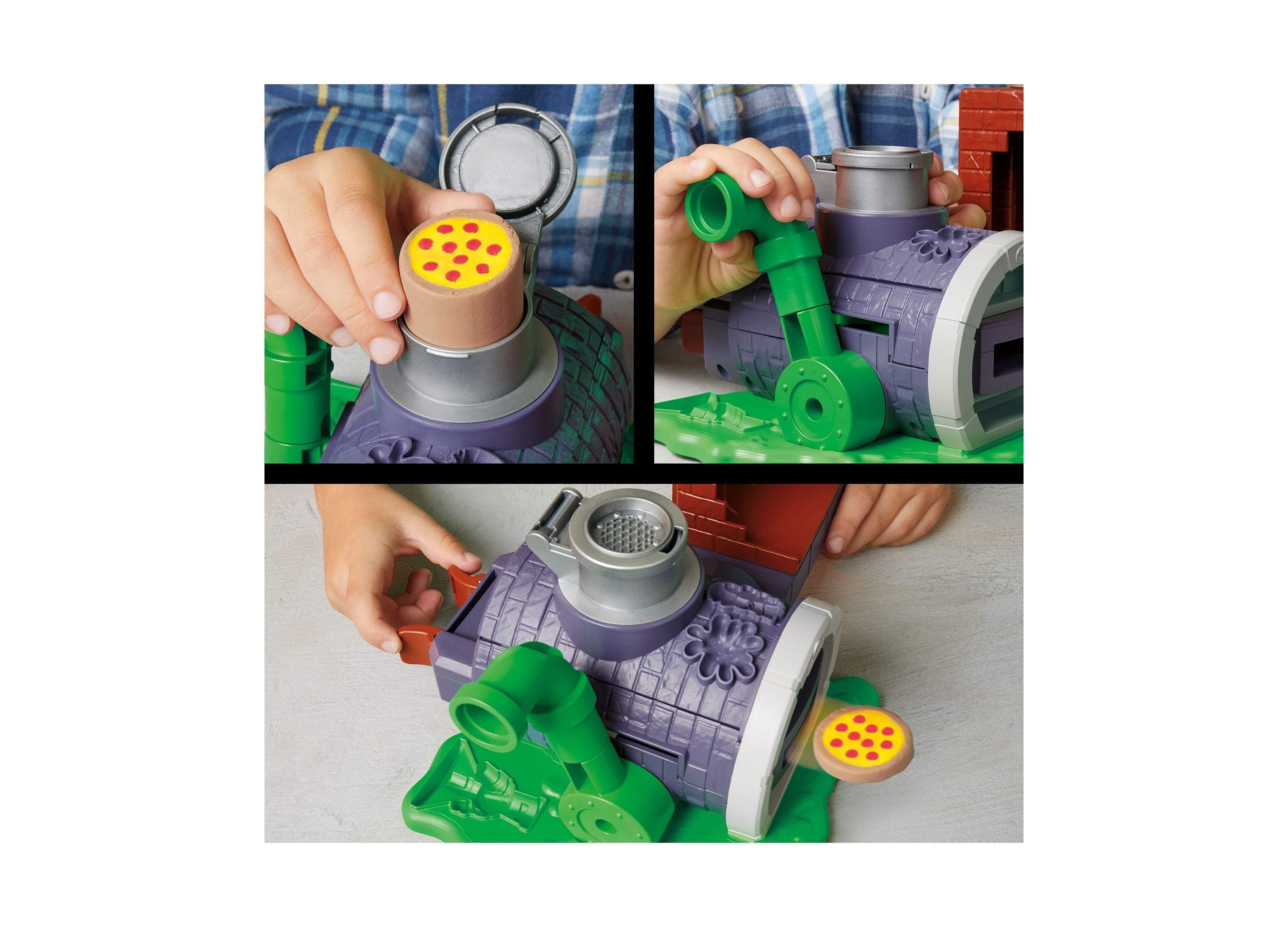 Play-Doh Teenage Mutant Ninja Turtles Slice And Blast Pizza Playset