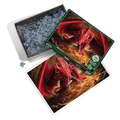 Cobble Hill Dragon's Lair Fantasy Jigsaw Puzzle - 1000 pc