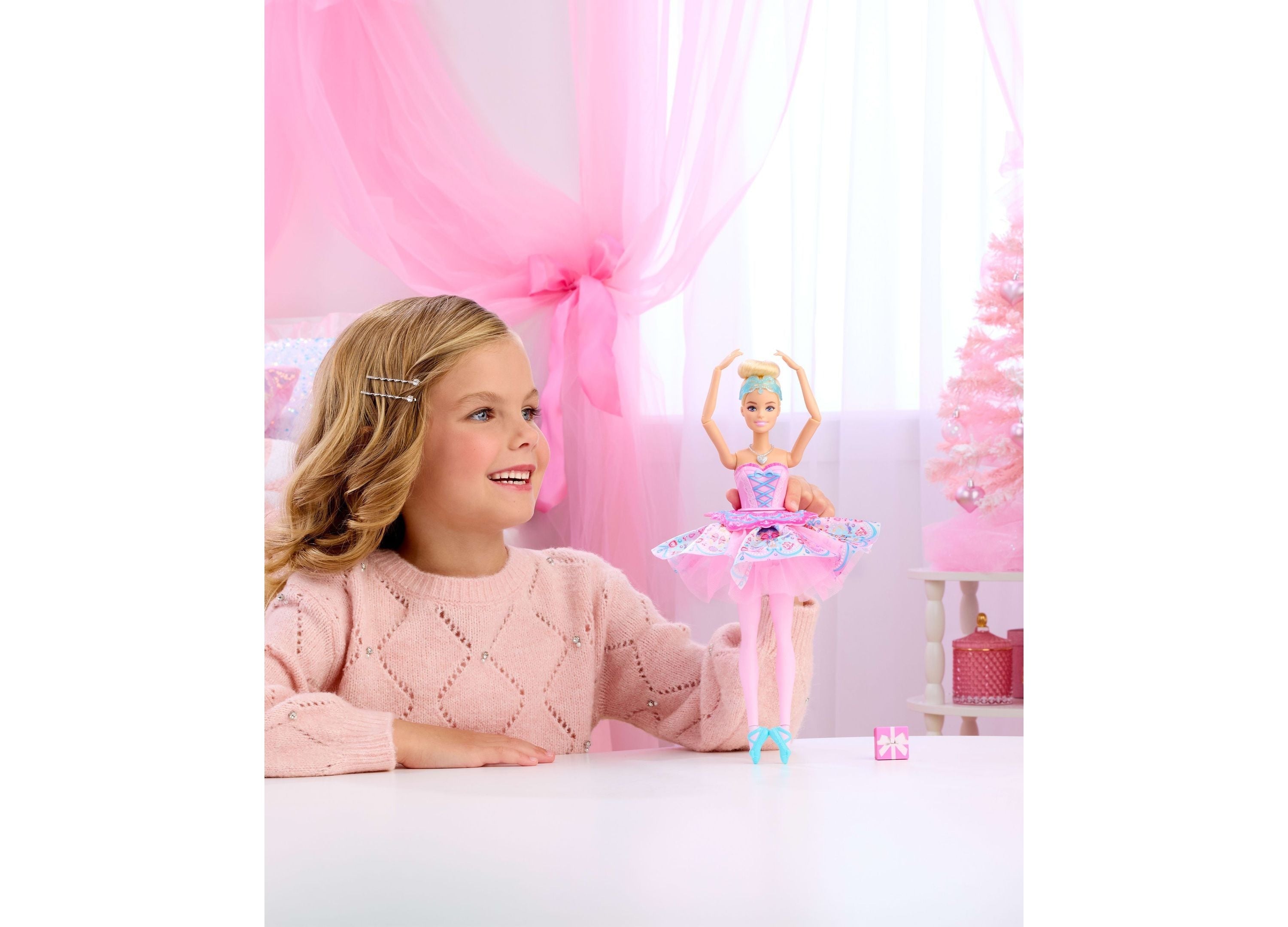 Barbie in the Nutcracker Clara 12-Inch Tutu Fashion Doll with 7-Point Articulation