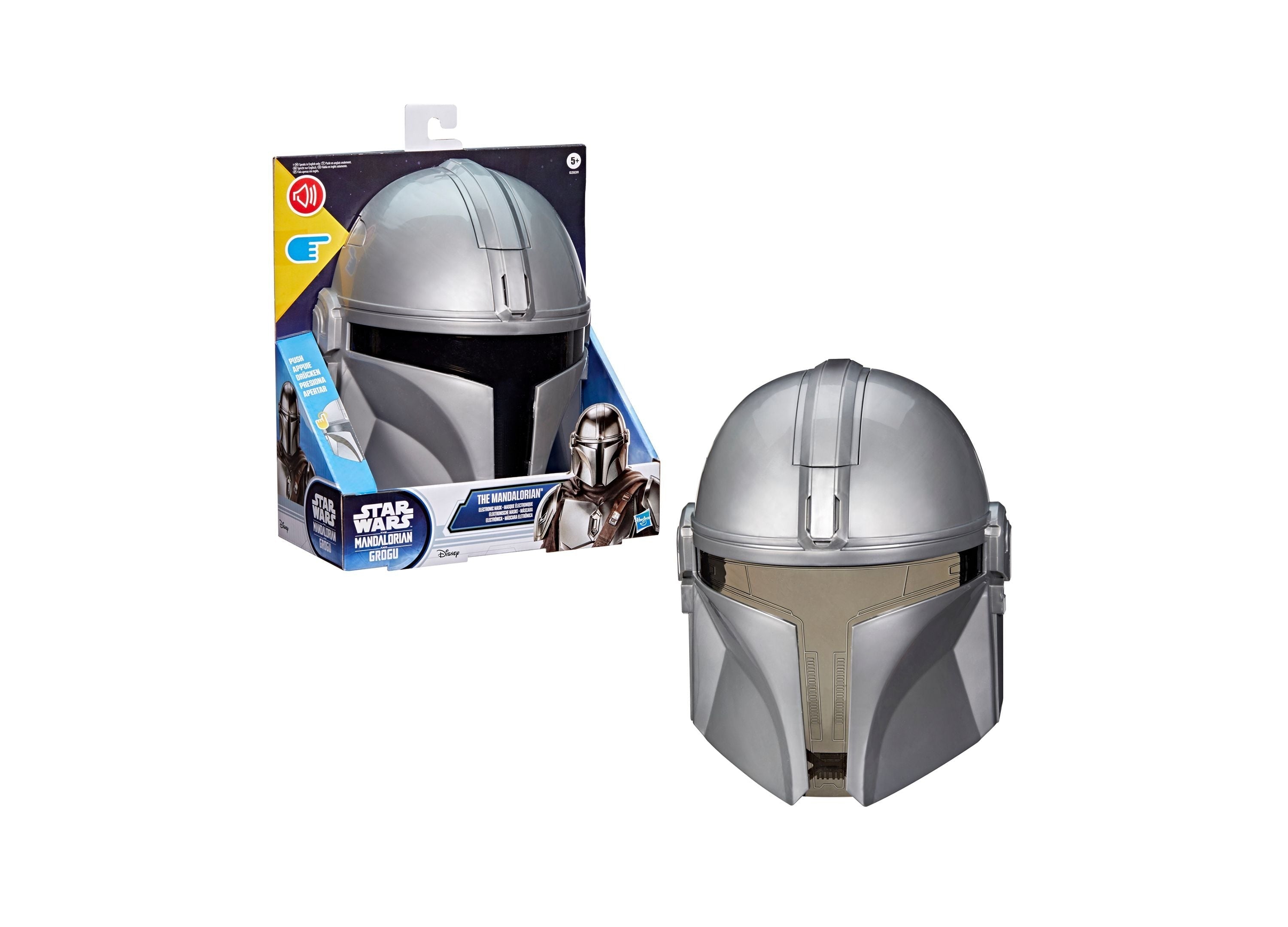 Star Wars The Mandalorian Electronic Mask With Sound Effects