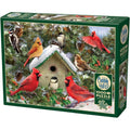 Outset Media Festive Feast Winter Birds Jigsaw Puzzle - 1000 pc