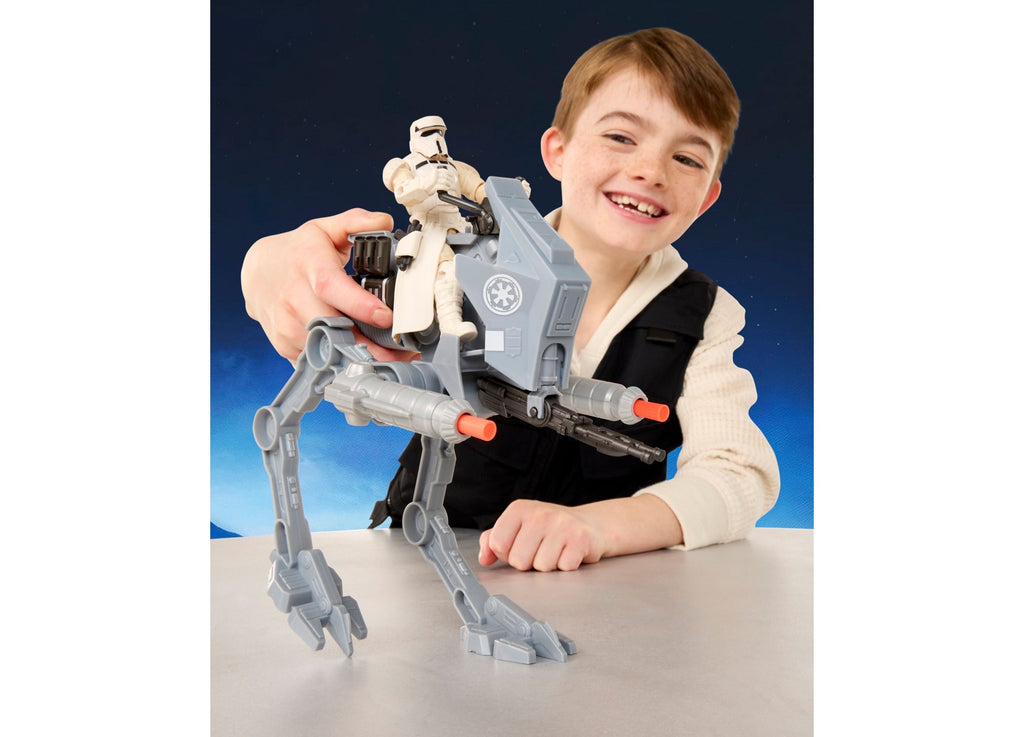 Star Wars ActionVerse AT-RT & Imperial Remnant AT-RT Driver Vehicle Set