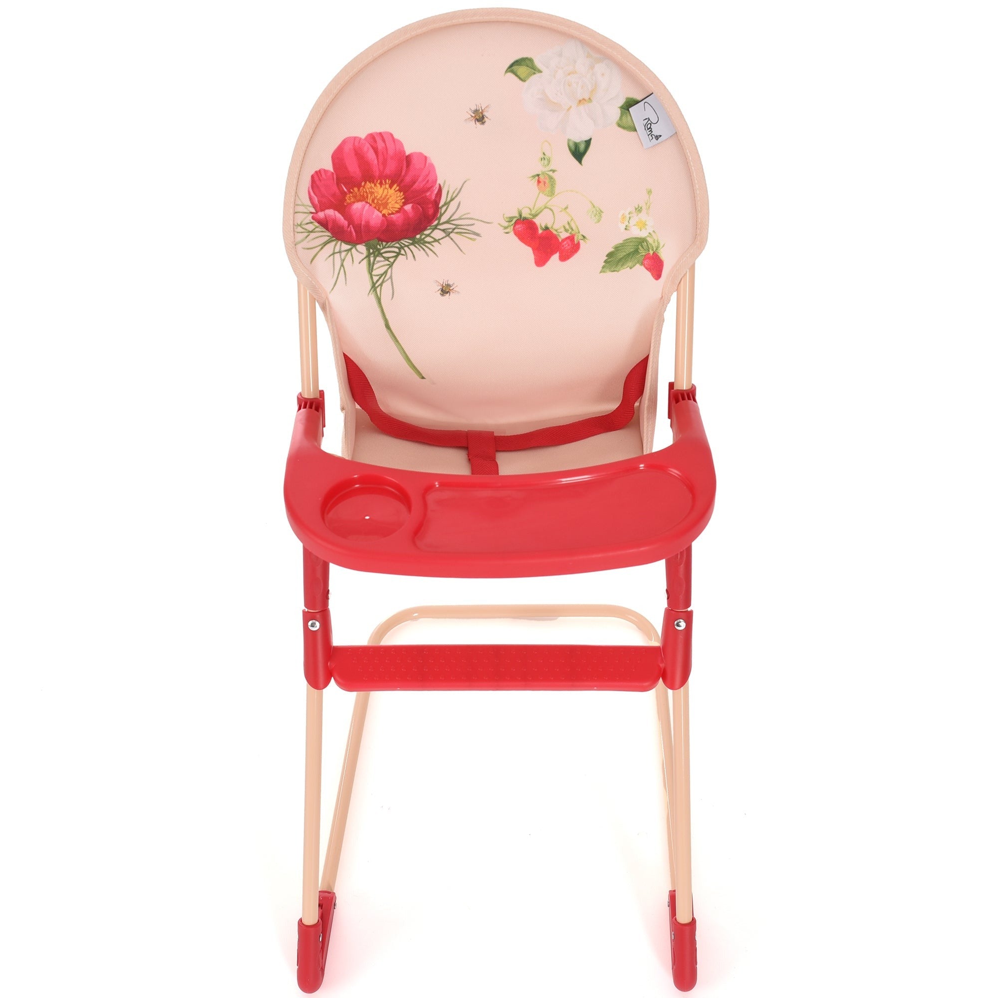 Roma RHS Flora Doll High Chair With Feeding Tray