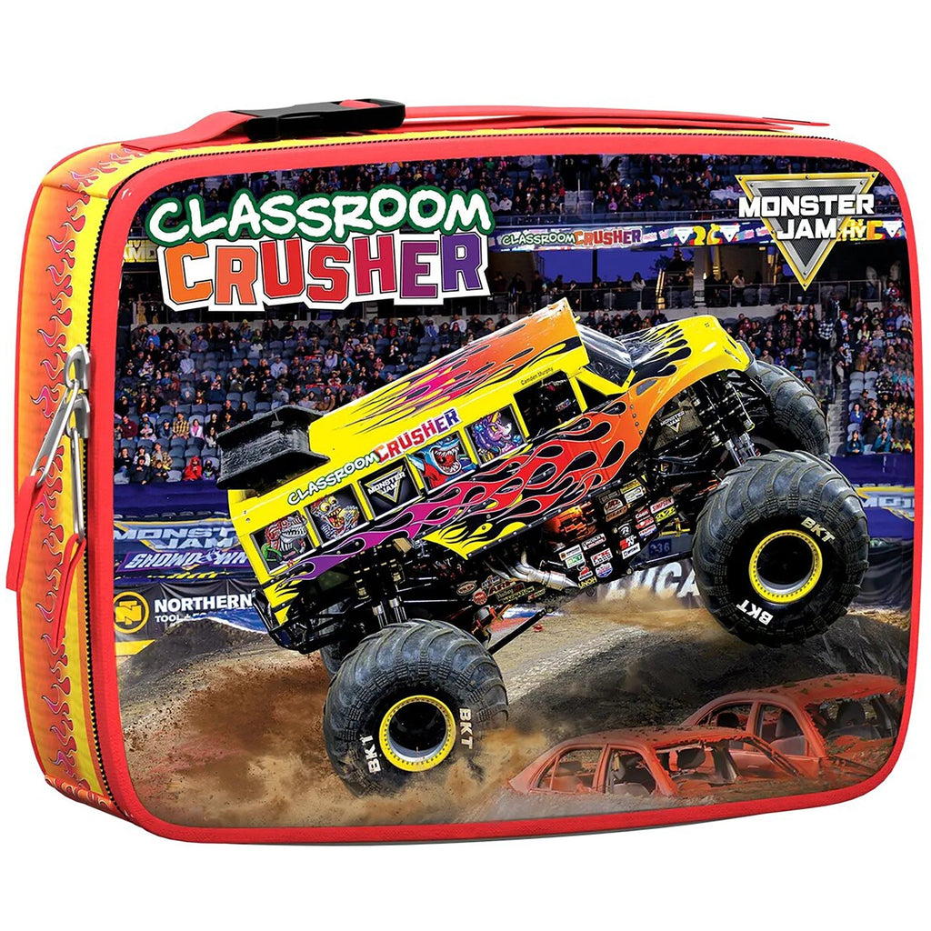 Eurographics Monster Jam Classroom Crusher 100-Piece Puzzle & Lunch Bag