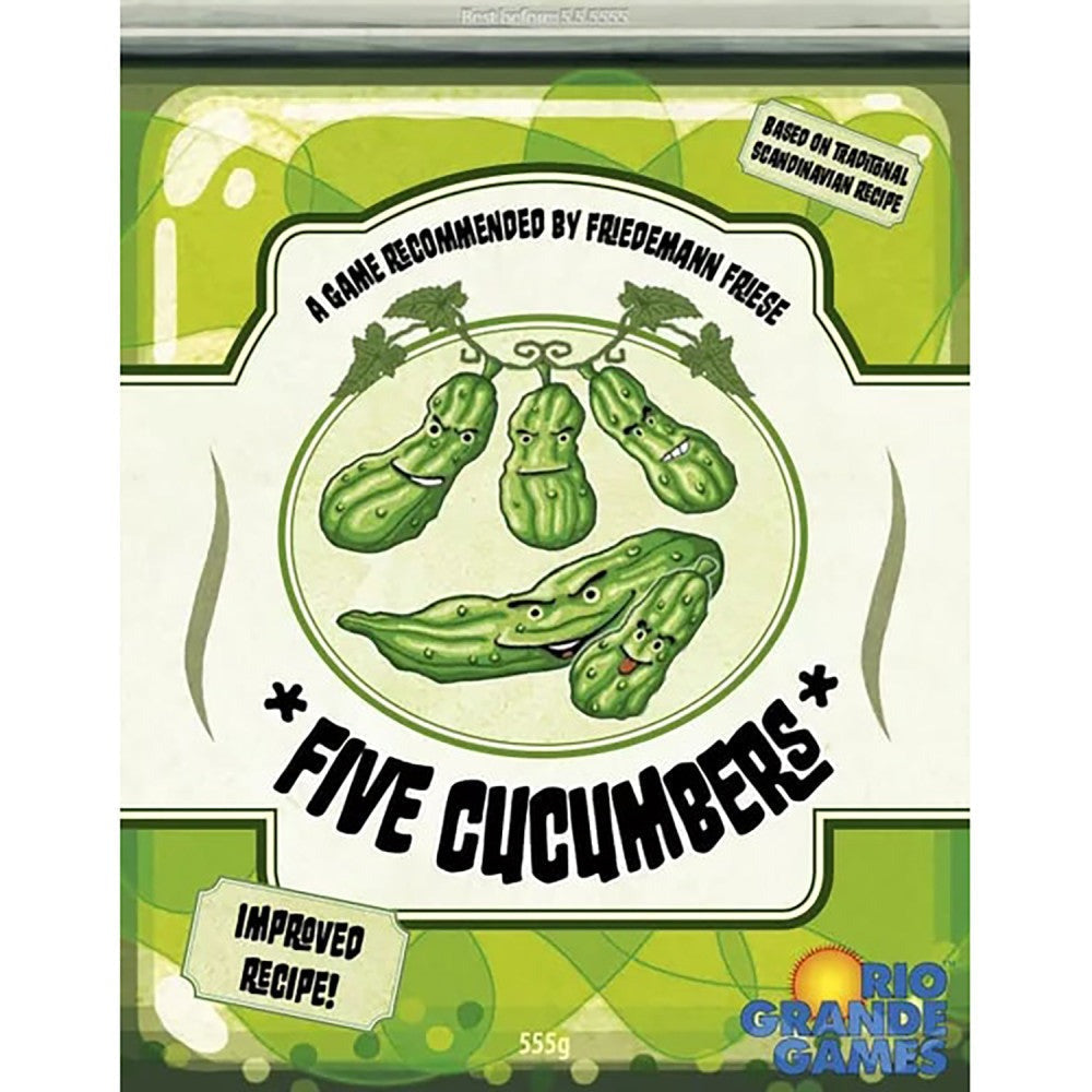 Rio Grande Games Five Cucumbers: Ultimate Strategy Card Frenzy