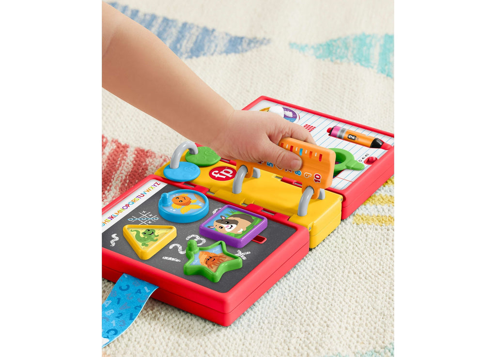 Fisher-Price Laugh And Learn 123 Schoolbook Smart Stages Interactive Learning Book
