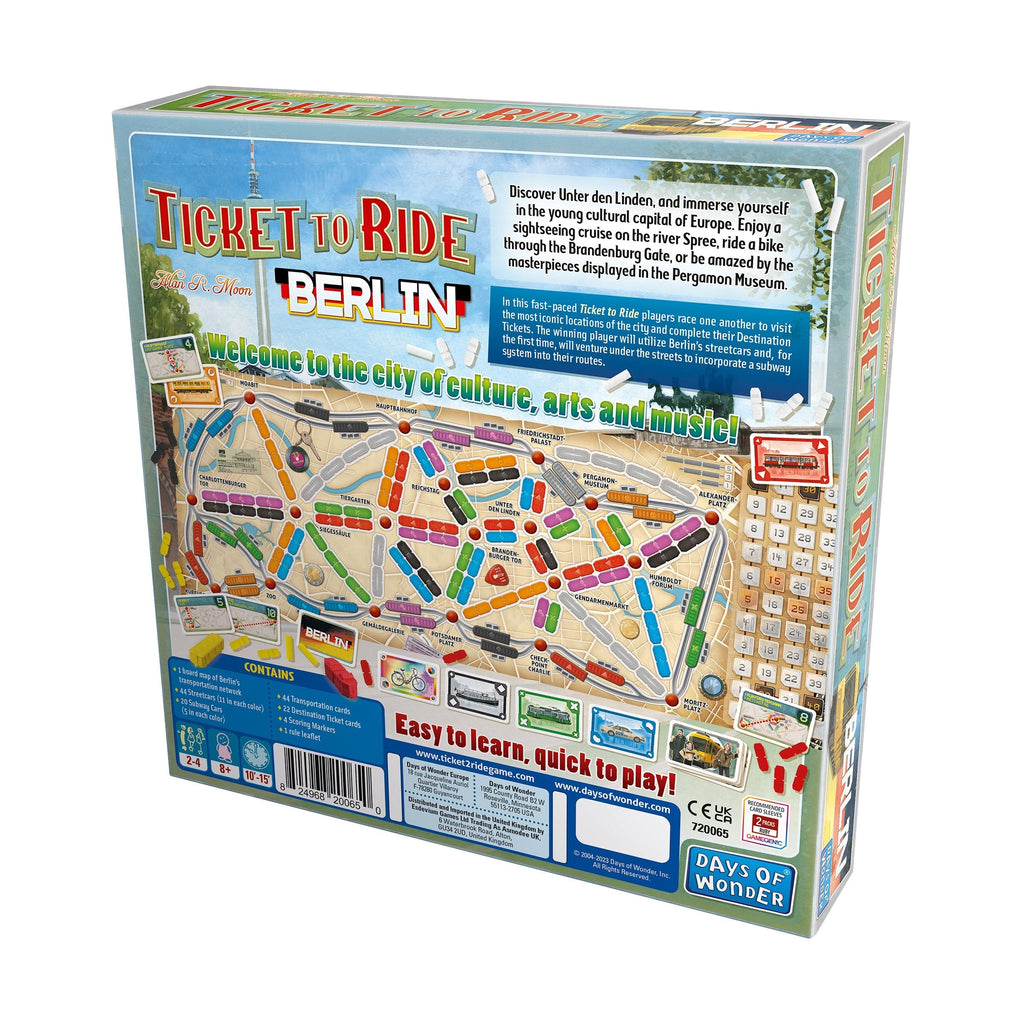 Ticket to Ride: Berlin - Family Board Game Adventure