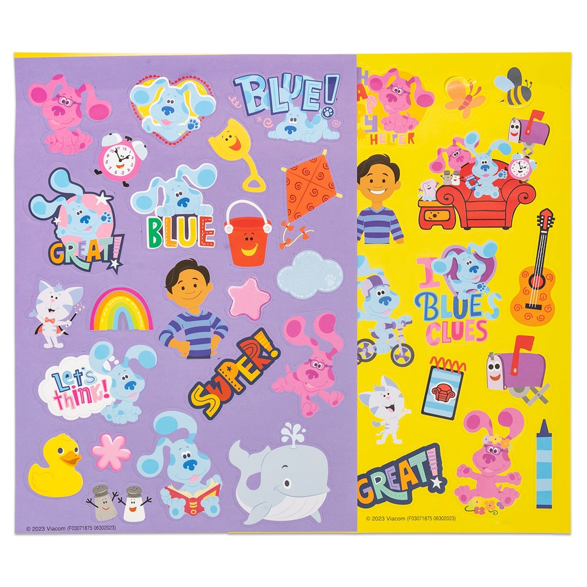 Blue's Clues Stamp & Doodle Creative Set With Notebook