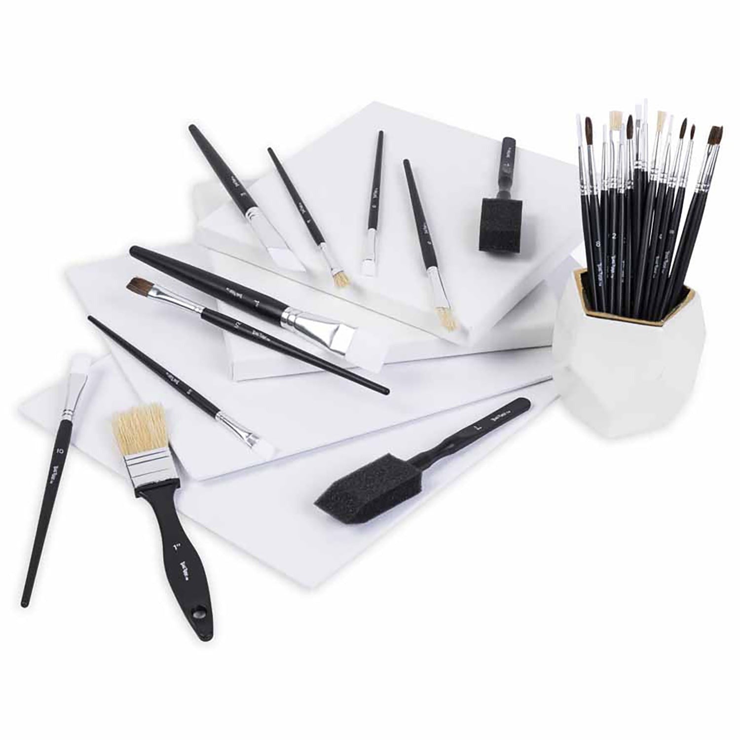Brea Reese 25-Piece Multi-Media Brush Set With Natural Boar Bristles