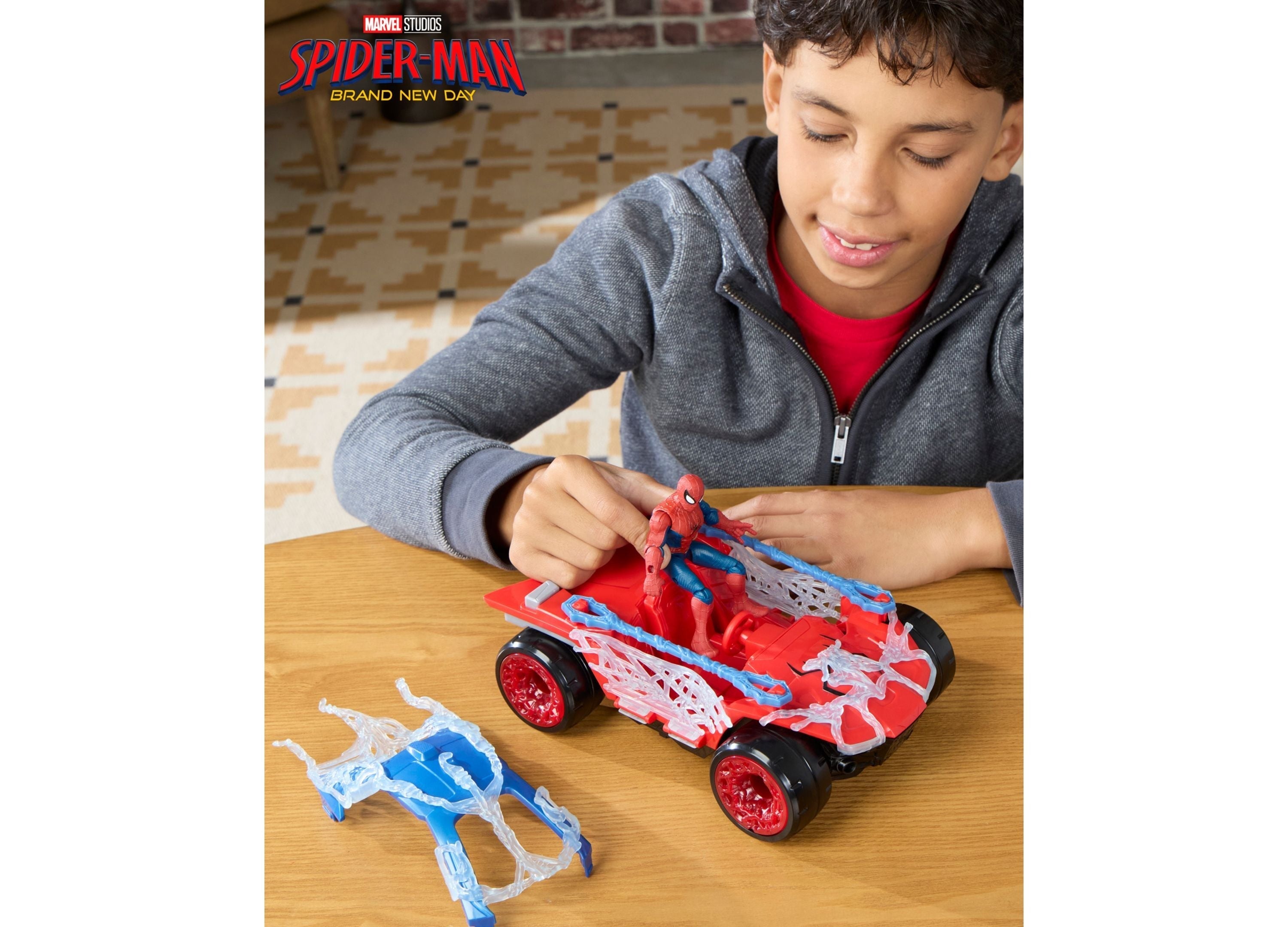 Spider-Man Marvel Spider-Man ActionVerse Stretch and Blast Buggy