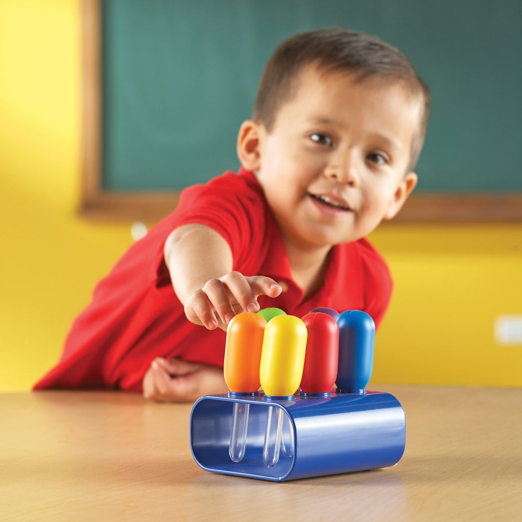 Learning Resources Primary Science Jumbo Eyedroppers Set with Stand