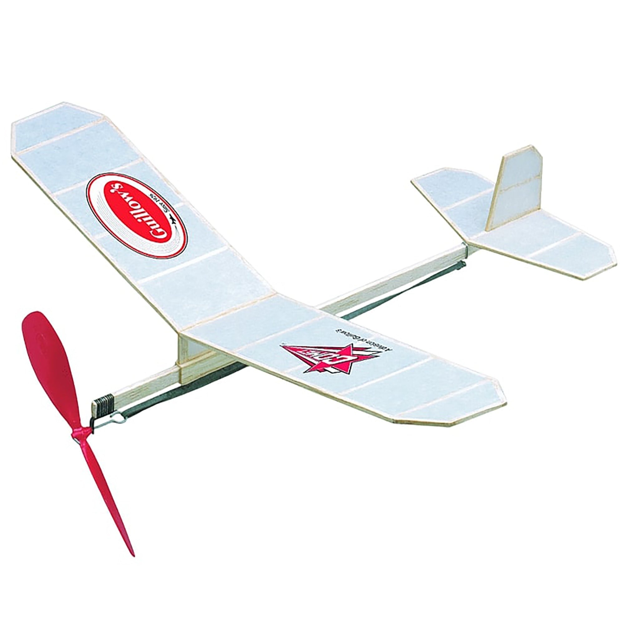 Guillow's Cadet STEM Balsa Wood Model Airplane Building Kit - Level 2