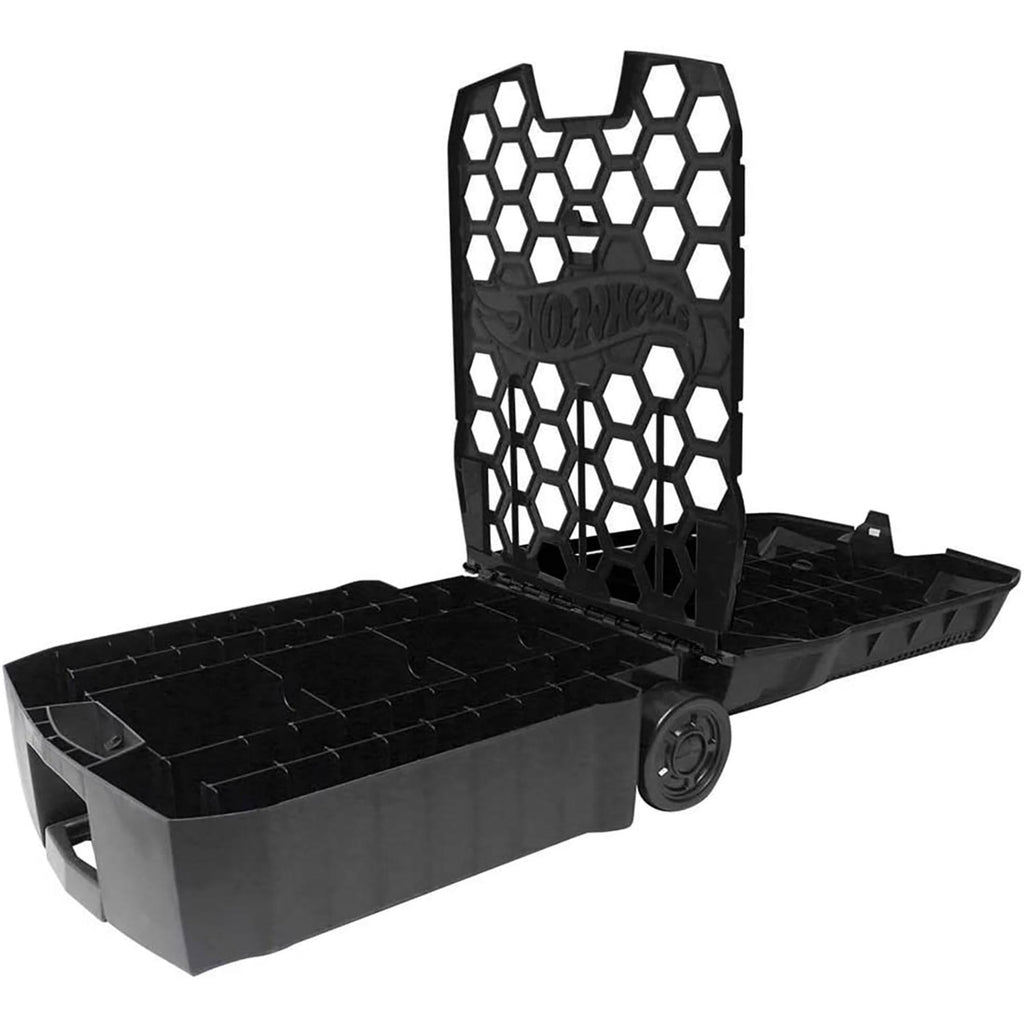 Hot Wheels 100-Car Rolling Storage Case With Retractable Handle