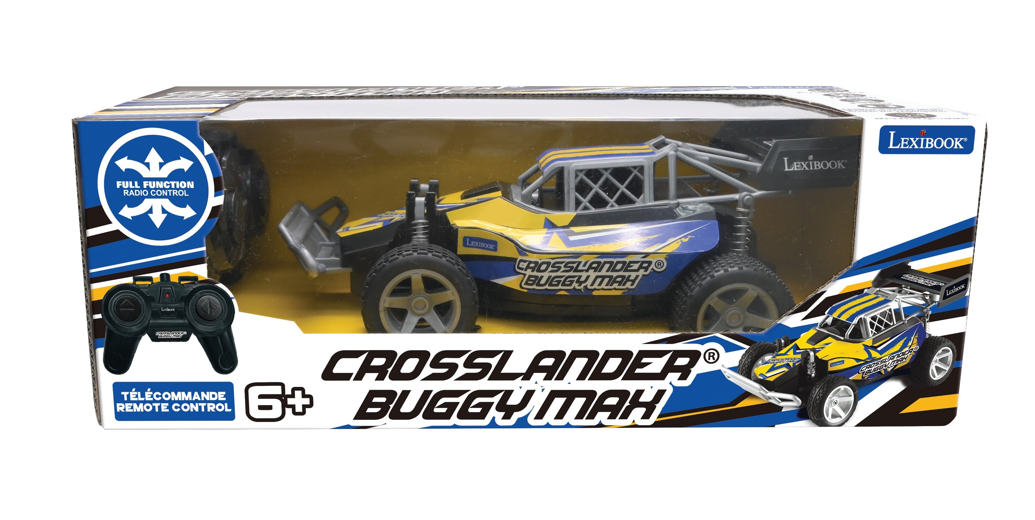 LEXIBOOK Crosslander® BUGGY MAX - Rechargeable Buggy Car with remote control