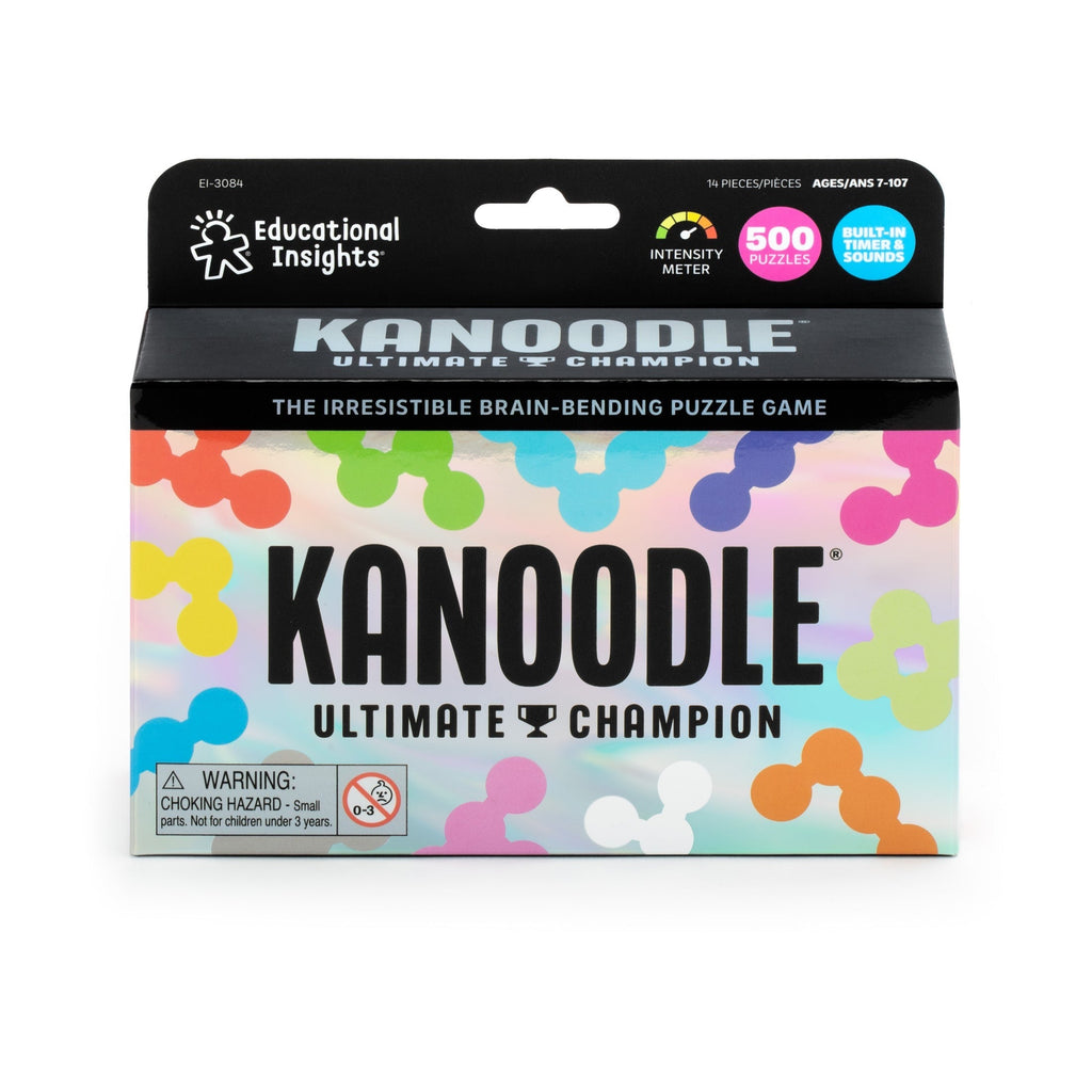 Kanoodle Ultimate Champion 500-Puzzle Brain Teaser Game With Timer