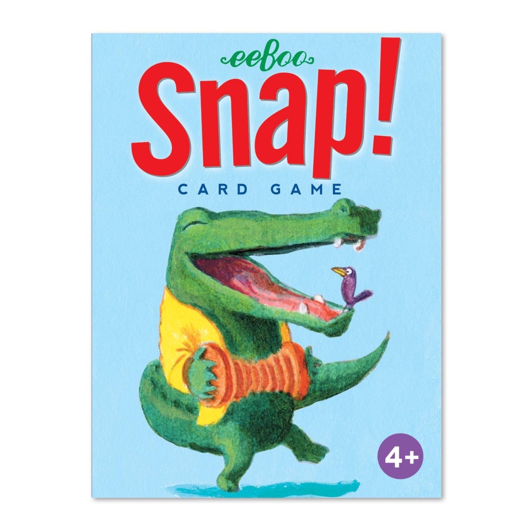 eeBoo Snap Classic Card Game With Rhymes And Animal Illustrations