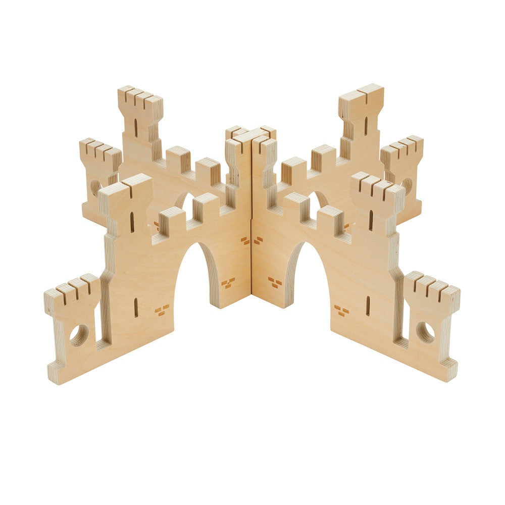 TickiT Discovery Castle Dividers - Wooden Playset