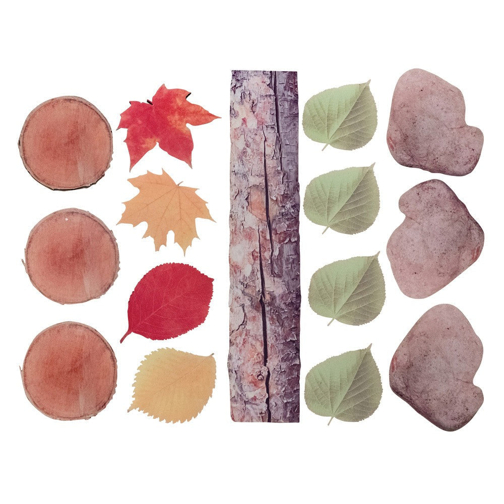 The Freckled Frog Nature's Footsteps - 15 Piece Nature-Inspired Play Mats